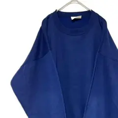 スウェット トレーナー 無地 ネイビー 紺 L
