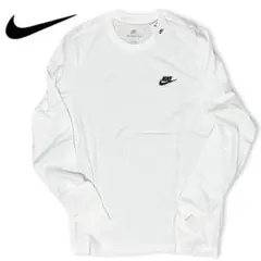 新品 Nike ナイキ ロングスリーブ Tシャツ 【L ホワイト】