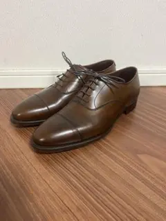 新品8.8万 CROCKETT&JONES Kent 61/2 未使用 ブラウンのサムネイル