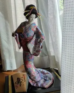 ハンドメイド 創作人形 和装 着物 振袖 長髪 / 全高約42cm - メルカリ