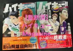 【裁断済】ハイキュー!! Magazine 2冊セット