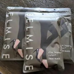 BELMISE スリムレギンス color+ トゥルーブラック Sのサムネイル