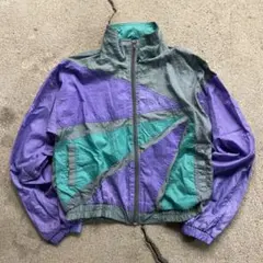 m*a様 90s 古着 配色切り替え ナイロンジャケット