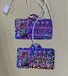 サンリオ　マイメロディ　ノベルティ　キラキラステッカーシール　２枚セット