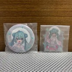 グッスマくじ 初音ミク 2026 アクアリウム F賞 缶バッジ 初音ミク