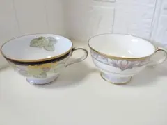 ノリタケ　アメジストデュー　とシャーロットカップのみ各　1