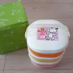 SNOOPY　スヌーピー　3段　弁当箱　ランチボックス　遠足　ハイキング