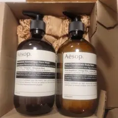 新品】Aesop ハンドウォッシュ&ルームスプレー ギフトセット 箱&巾着付