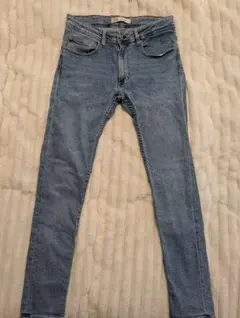 ZARA スキニーデニム ライトブルー