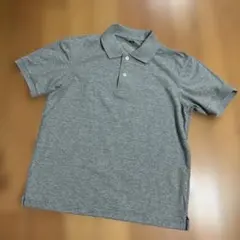 ユニクロ　ポロシャツ　グレー　レディース　S 半袖