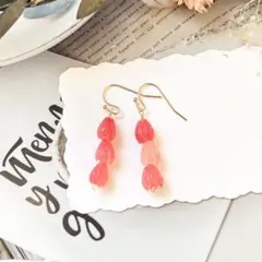 ハワイアンピアス　ピカケピアス　フラワーピアス　1点のみ
