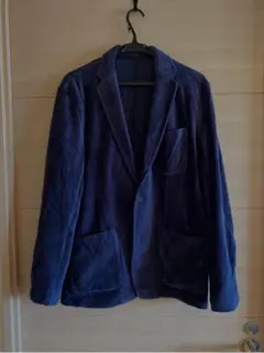 nanouniverseコーデュロイリラックススーツ　ネイビーM 新品