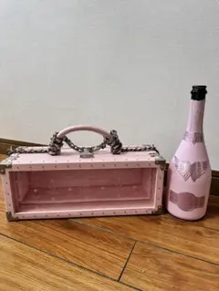 エンジェル シャンパン ドゥミセック ロゼ ファータイプ 空箱 空き瓶