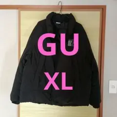 GU XL ブラック ナイロンジャケット