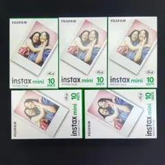 FUJIFILM instax mini フィルム 10枚入り５個セット