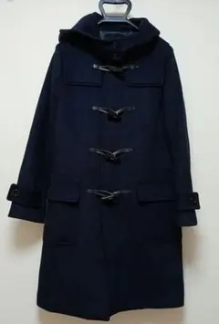 URBAN RESEARCH フード付きダッフルコート ネイビー