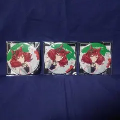 ウマ娘 グリッター缶バッジ ペインタースタイル ナイスネイチャ 3点セット