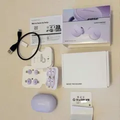 美品★BOSE QuietComfortEarbudsチルドライラック/パープルのサムネイル