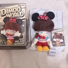 POPMART DIMOO ディズニーWORLD ミニー ぬいぐるみ ペンダント