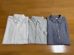 ユニクロ　シャツ　長袖　XL 3枚セット ー　ビジネス
