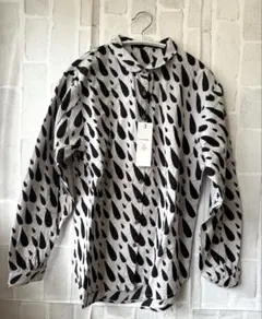 ◎新品◎fu-dueka エーカ　総柄シャツ　綿100%