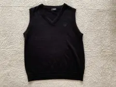 COMME CA ISM 綿混 Vネックベスト 150