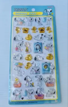 発送早め　スヌーピー　ランドリー　正規品　ボンボンドロップシール