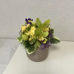 造花 フラワーアレンジメント 15cmのサムネイル