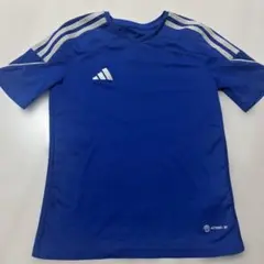 adidas 青 Vネックシャツ