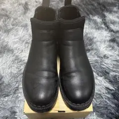 ブラック サイドゴアブーツ サイズC