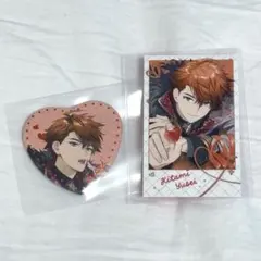 北見遊征 MeltyValentine チェキ 缶バッジ