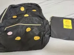 もぐらコロッケ 折りたためるトラベルリュック