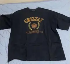 GRIZZLY MONTANA Tシャツ ブラック 刺繍のサムネイル