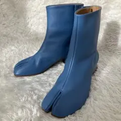 極美品✨ 希少色✨ メゾンマルジェラ 足袋 ブーツ 37 24cm 水色
