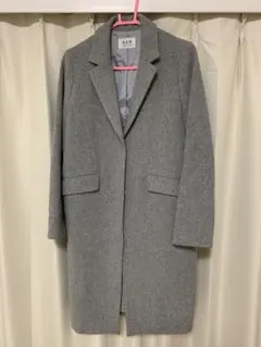 AER グレー チェスターコート