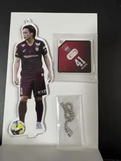 ヴィッセル神戸　ガラポン　アクリルスタンドキーホルダー　永戸勝也