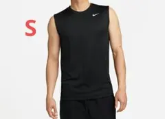 ナイキ NIKE ノースリーブ Tシャツ DX0992 黒　Sサイズ