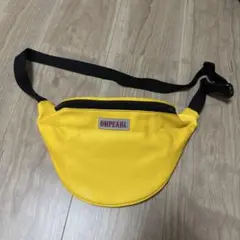 OHPEARLイエロー ショルダーバッグ