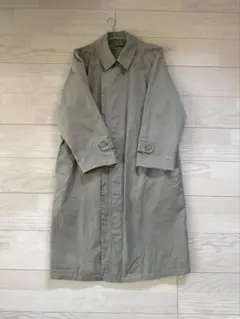 カーキ コート ベルト付き