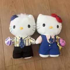 ハローキティとディアダニエルウェディングぬいぐるみセット