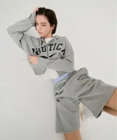 Reebok NAUTICA スエットパンツ ハーフパンツ