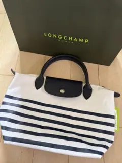 LONGCHAMP 藤素材バッグ 肩ひも付き(新品未使用品) - メルカリ