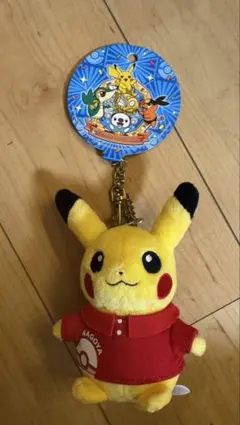 포켓몬 センター名古屋 피카츄 マスコットぬいぐるみ キーホルダー