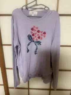 クミキョク　ハートブーケ　長袖Tシャツ