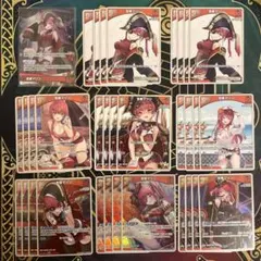 宝鐘マリン　ホロカ　1st sr 4枚 ホロカ 宝鐘マリン 1st SR 4枚セット - メルカリ