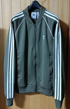 アディダスオリジナルス スーパースタートラックジャケット トップ カーキ 美品