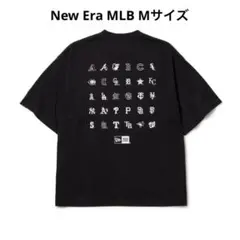 New Era オーバーサイズド コットン Tシャツ MLBチームロゴ ブラック