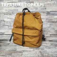 トレジャー トプカピ 巾着 ナイロン バックパック リュック 鞄