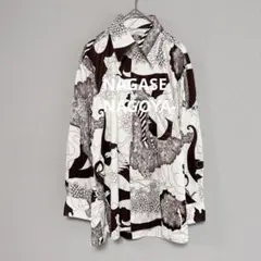 NAGASE NAGOYA/オーダーメイド/長袖シャツ/総柄/馬/4004