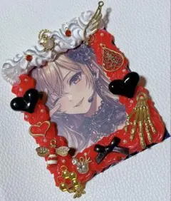 ホイップデコ トレカケース デコホイップ 赤 白